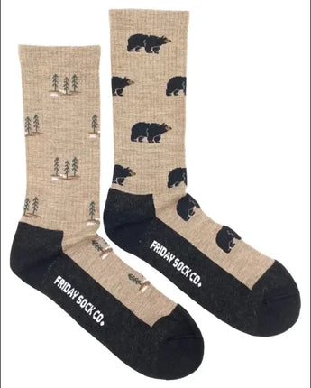 Merino Wool Socks | Bear & Tree | Men’s Mismatched Socks