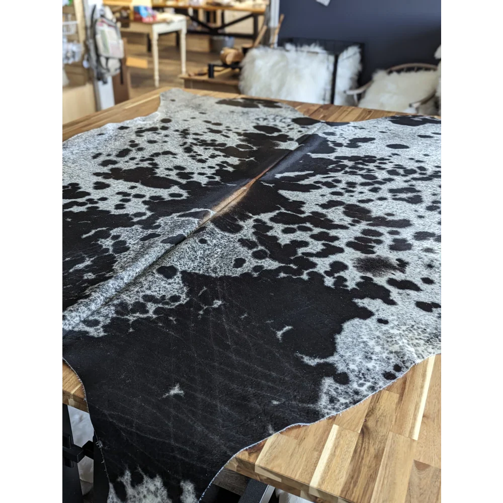 Cowhide Rugs Ordered From The Tannery