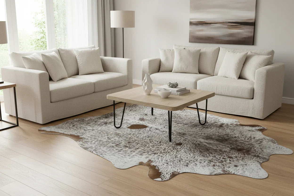 Cowhide Rugs Ordered From The Tannery