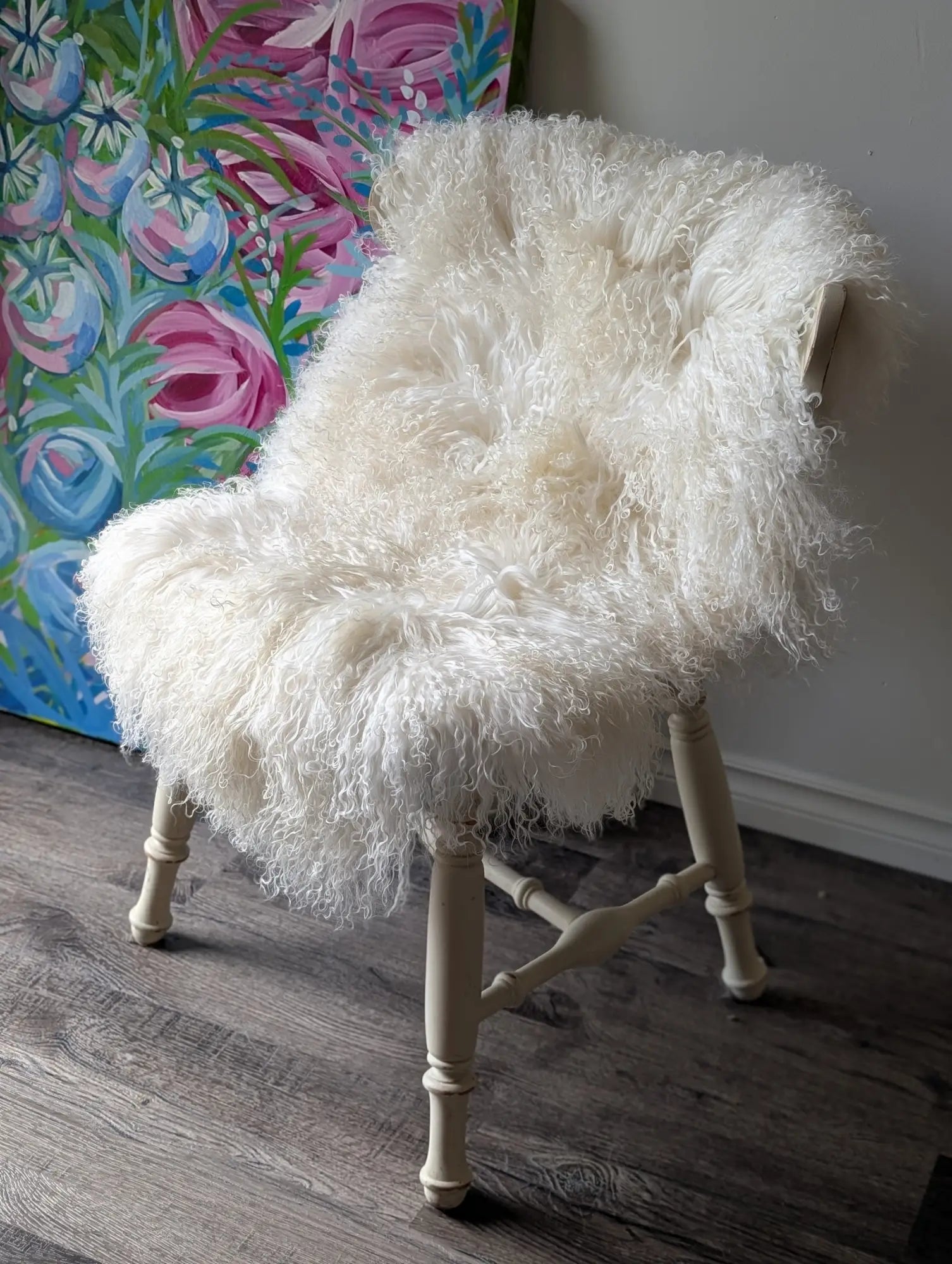 Mongolian Sheepskin Rugs with Soft Curly Wool – Angus Oliver Luxury ...