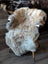 Thick, deep pile, sheepskins