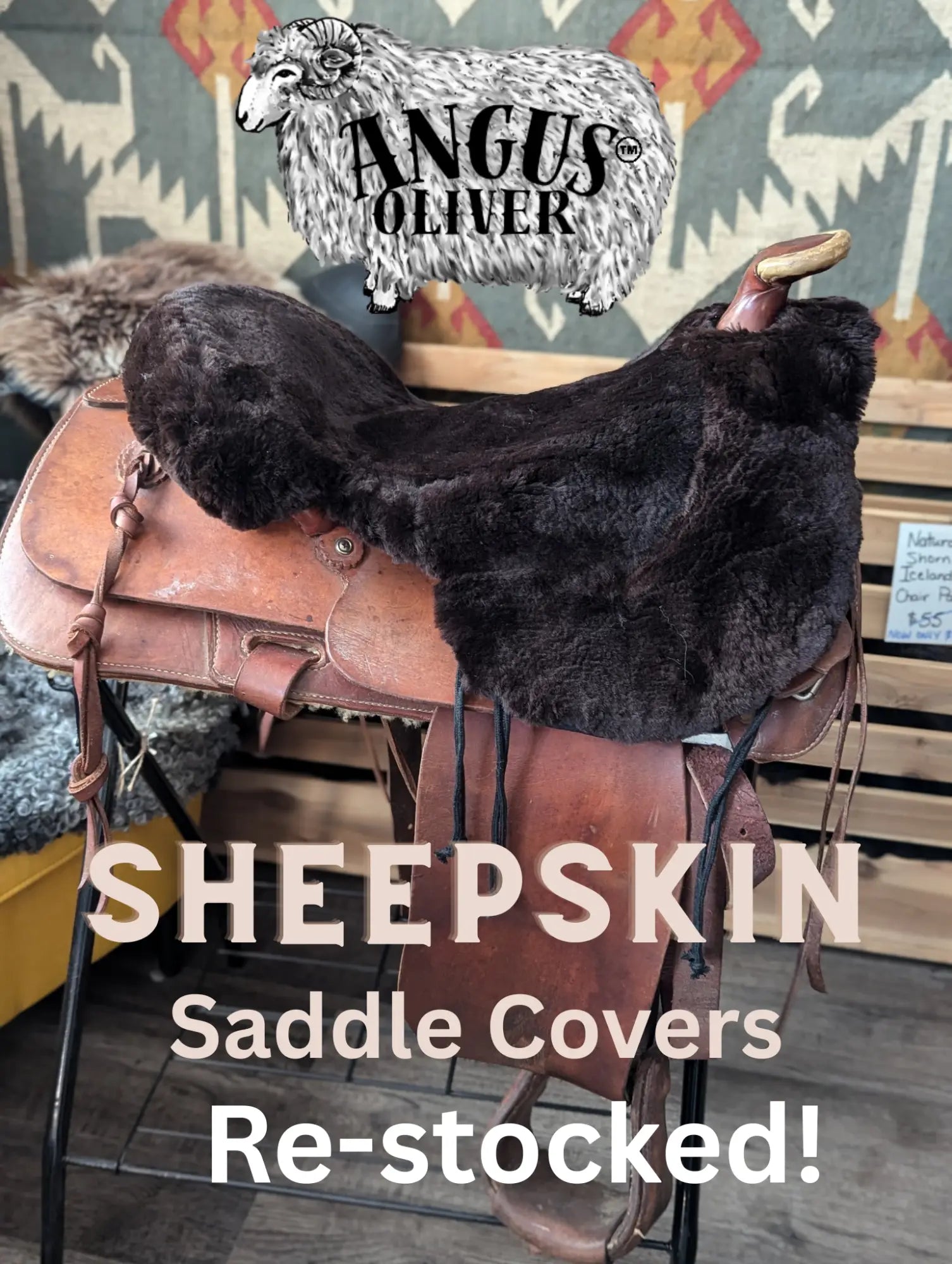 Sheepskin Horse Riding Gear