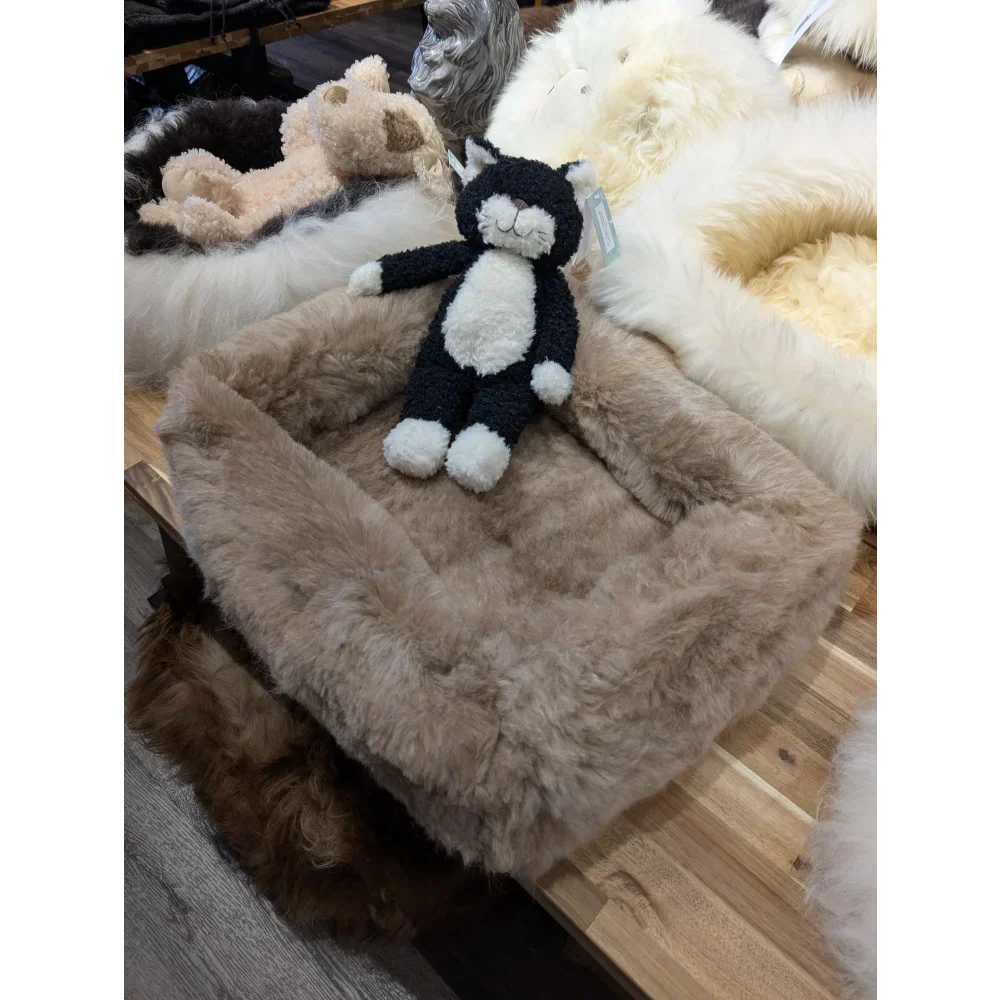 Sheepskin Pet Bed Special