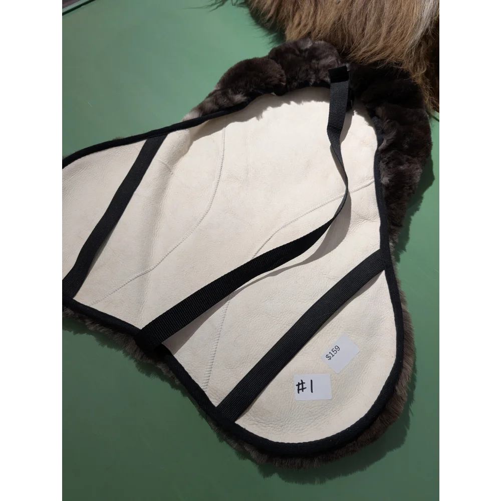 #1 Sheepskin English Saddle Cover