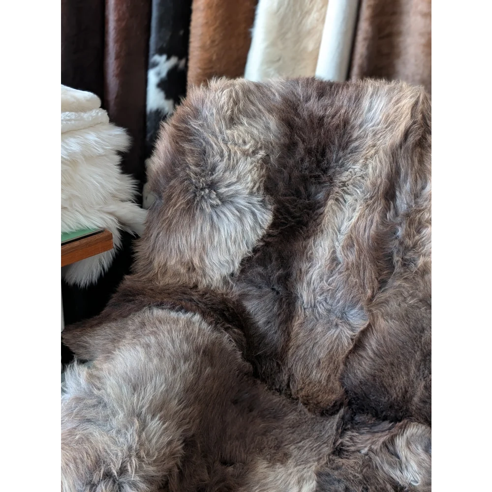 #100❤️❤️77" x 46" Quad British Sheepskin Area Rug