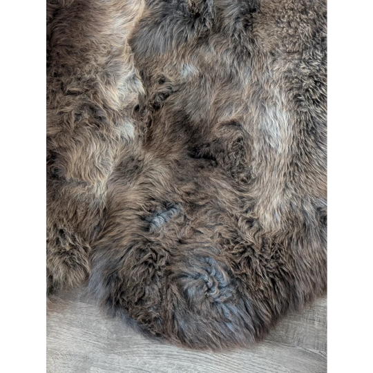 #100❤️❤️77" x 46" Quad British Sheepskin Area Rug