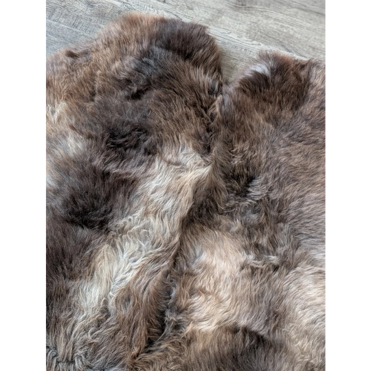 #100❤️❤️77" x 46" Quad British Sheepskin Area Rug