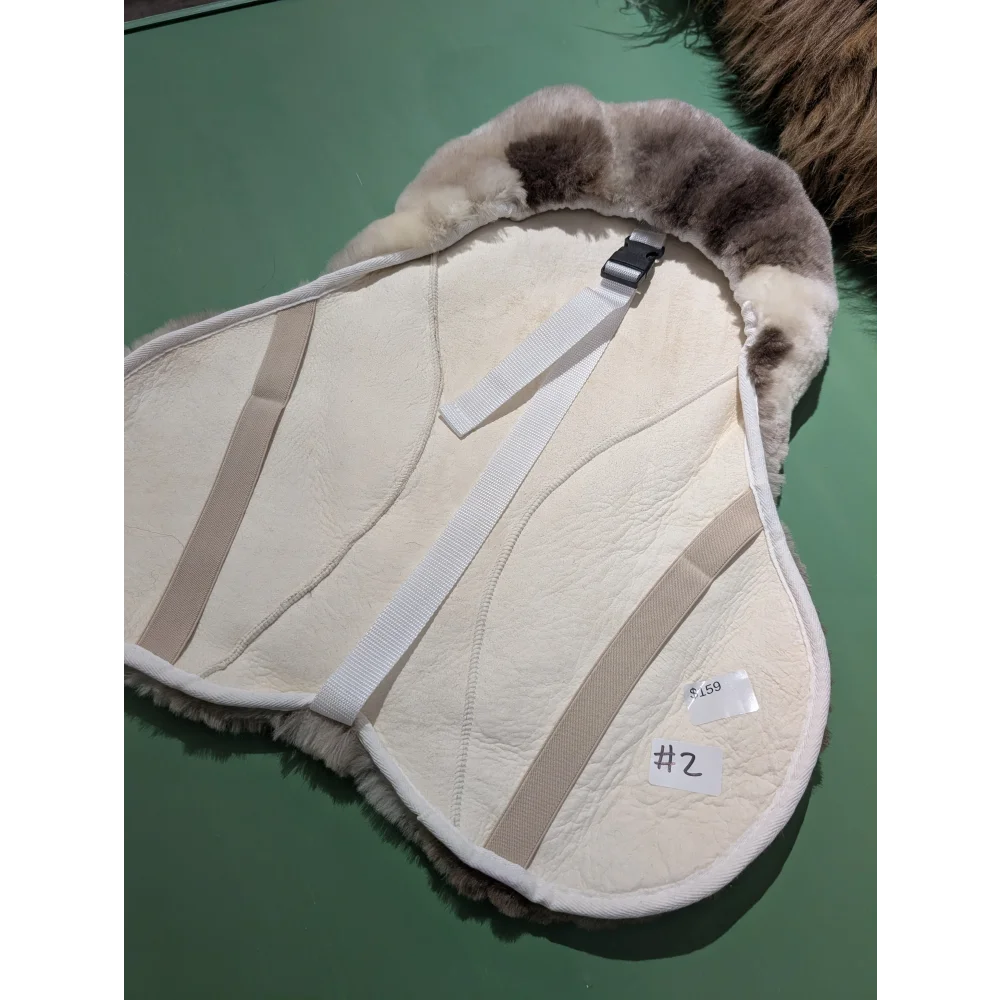 #2 Sheepskin English Saddle Cover