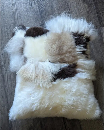 #3 Sheepskin & cowhide cushion