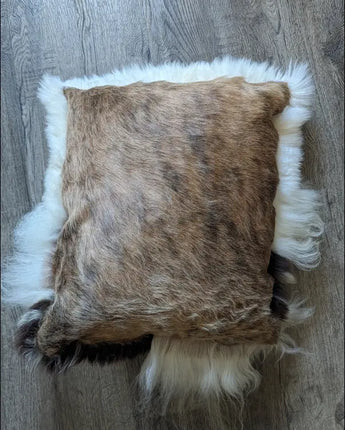 #3 Sheepskin & cowhide cushion