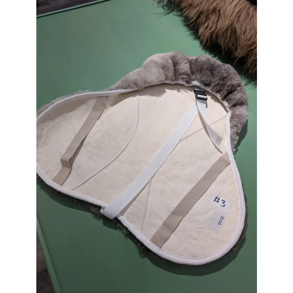 #3 Sheepskin English Saddle Cover