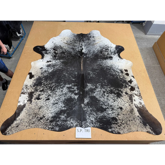 5 Salt & Pepper Large to Extra Large Cowhide Rugs (Arriving Last Week Of January)