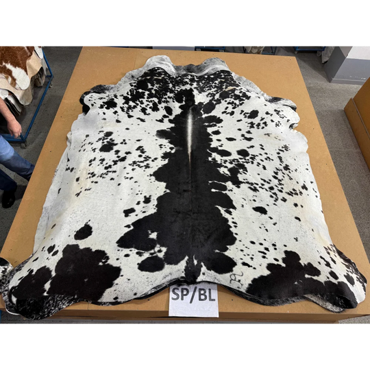 5 Salt & Pepper Large to Extra Large Cowhide Rugs (Arriving Last Week Of January)