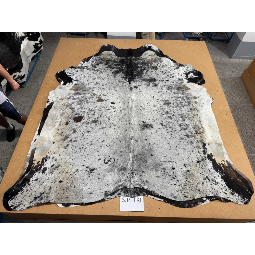 5 Salt & Pepper Large to Extra Large Cowhide Rugs (Arriving Last Week Of January)