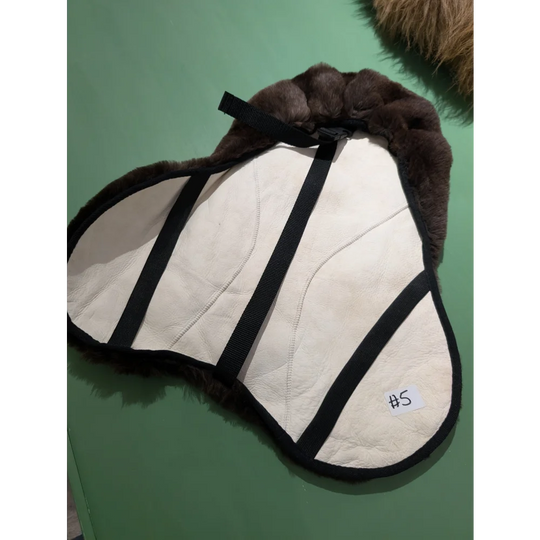 #5 Sheepskin English Saddle Cover