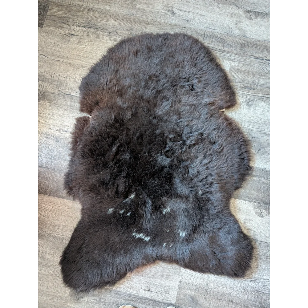 LUV102❤️❤️43" x 28" Peau de mouton britannique rare