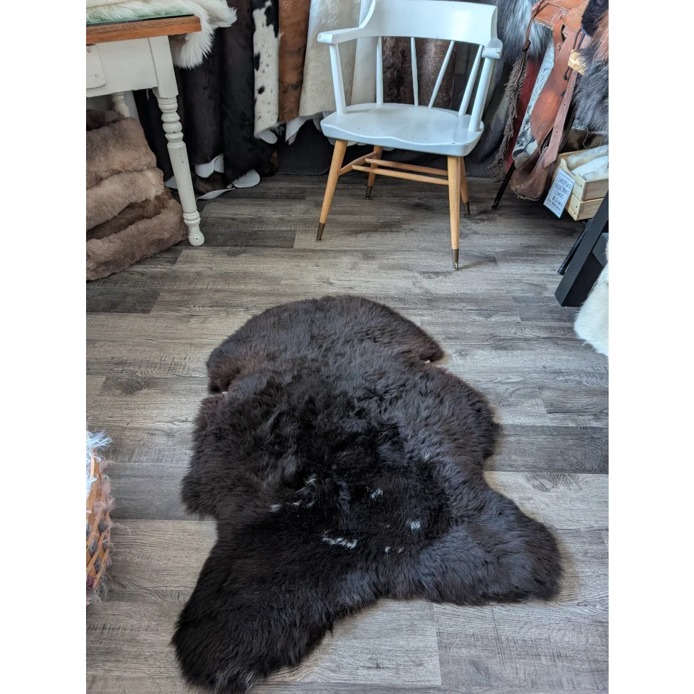 LUV102❤️❤️43" x 28" Peau de mouton britannique rare