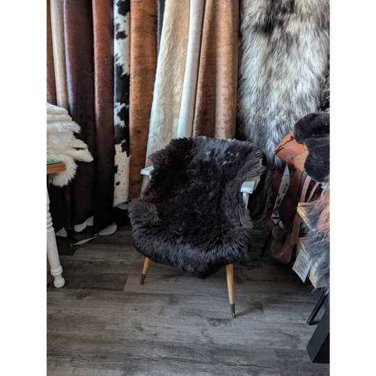 LUV102❤️❤️43" x 28" Peau de mouton britannique rare