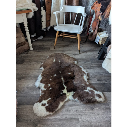 LUV102❤️❤️43" x 28" Peau de mouton britannique rare