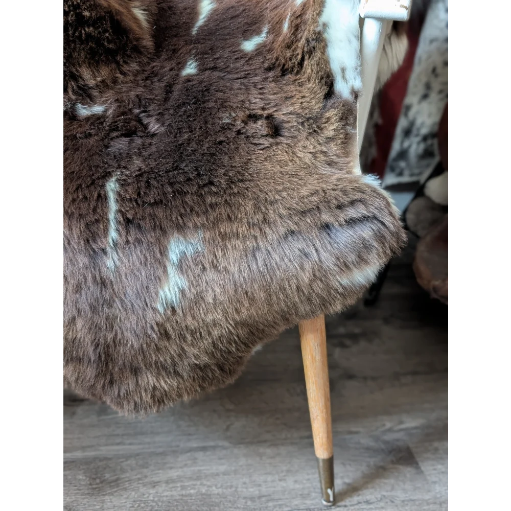 LUV102❤️❤️43" x 28" Peau de mouton britannique rare