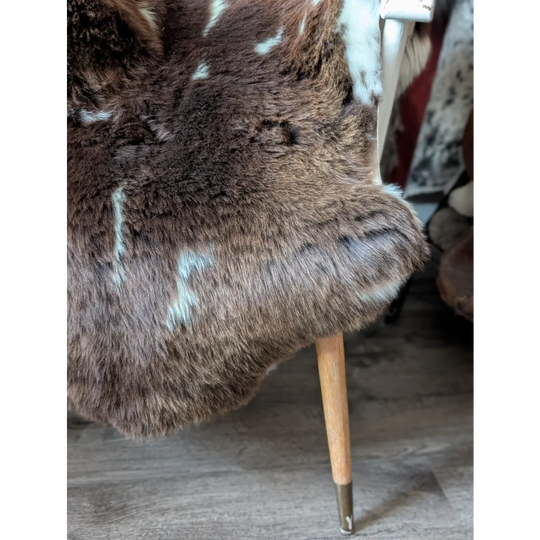 LUV102❤️❤️43" x 28" Peau de mouton britannique rare