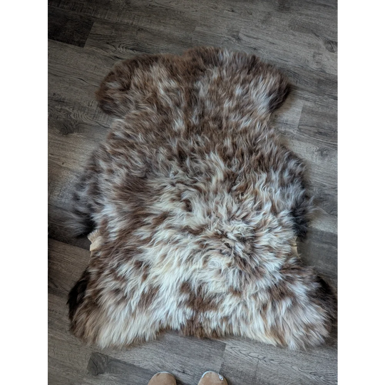 LUV102❤️❤️43" x 28" Peau de mouton britannique rare