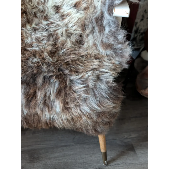 LUV102❤️❤️43" x 28" Peau de mouton britannique rare