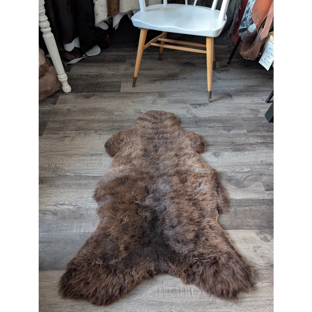 LUV102❤️❤️43" x 28" Peau de mouton britannique rare