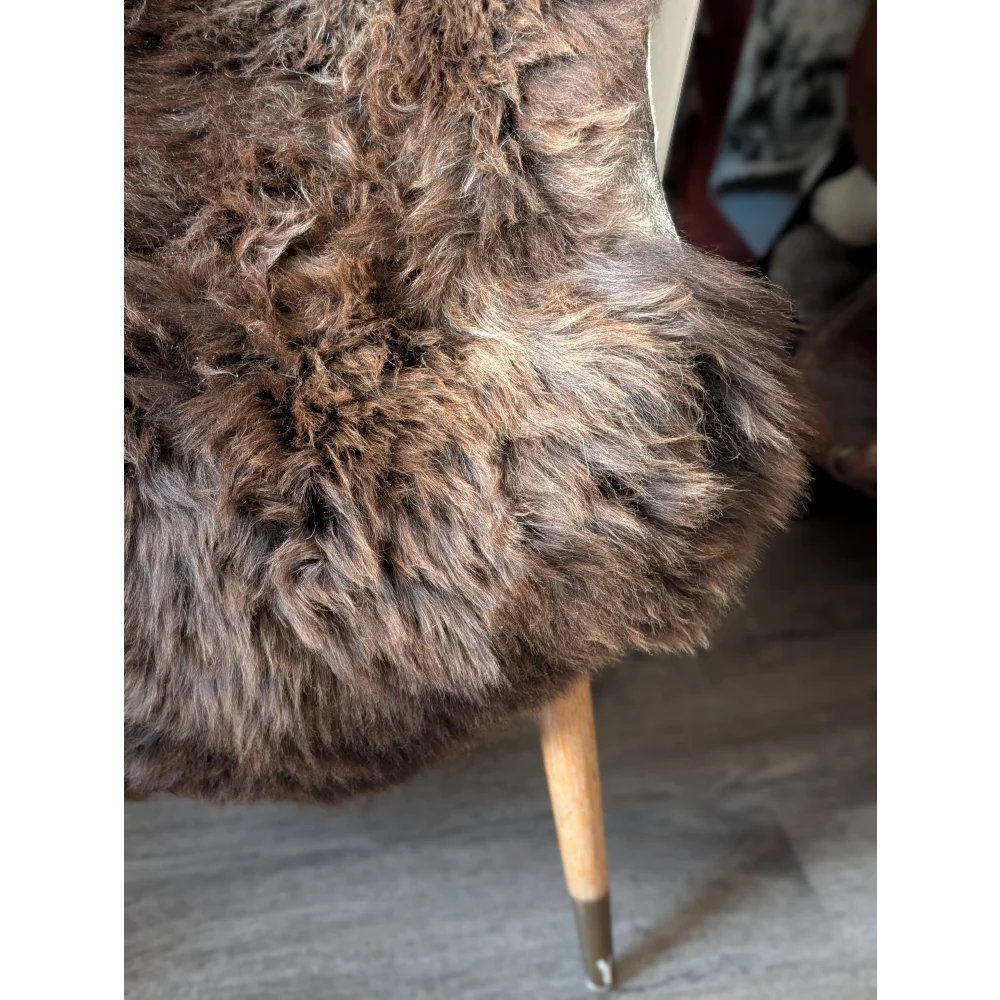 LUV102❤️❤️43" x 28" Peau de mouton britannique rare