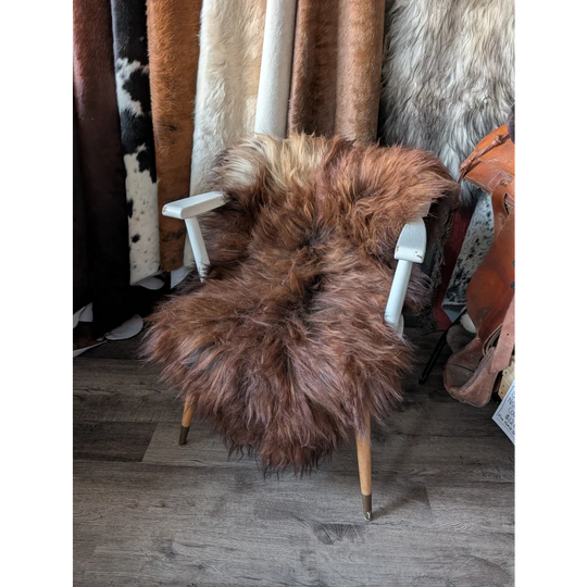 78❤️48" x 29" Lovely Dark Bronze Icelandic Sheepskin