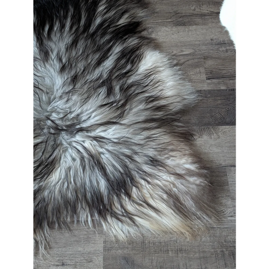 #82❤️❤️56" x 36" Massive Natural Grey Icelandic Sheepskin