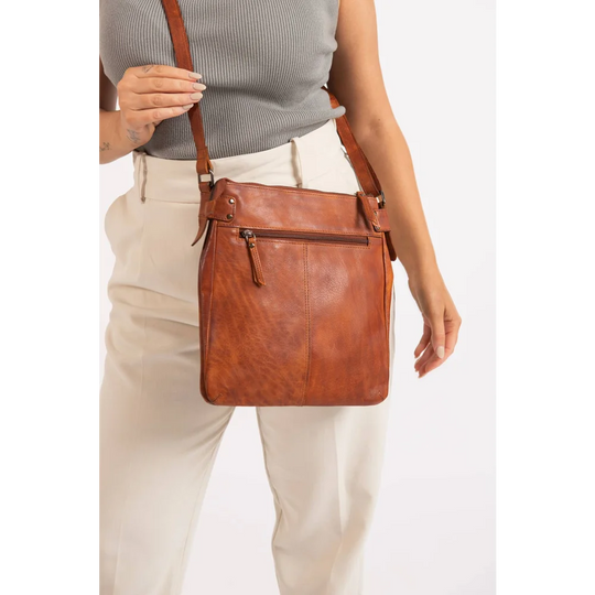 Robbie Leather Crossbody Shoulder Bag
