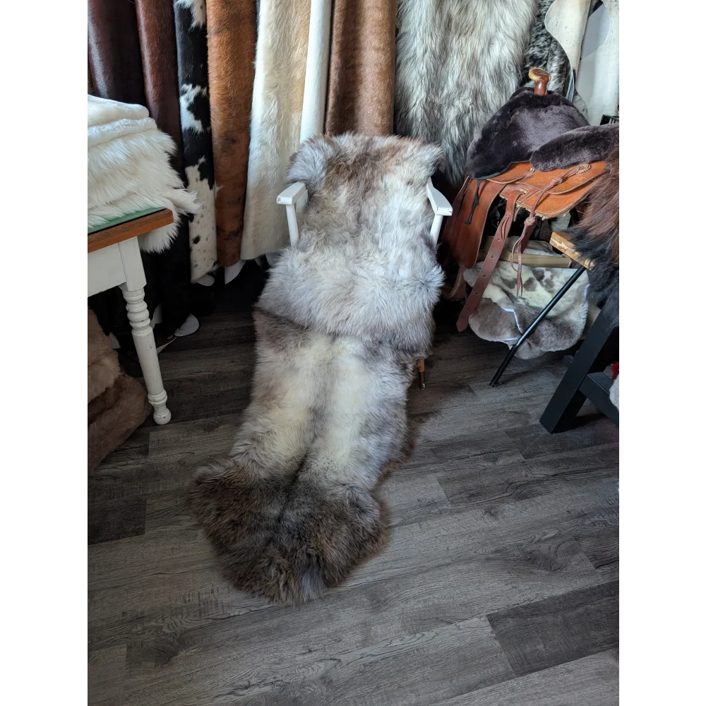 #91❤️❤️77" x 29" Double British Sheepskin Rug
