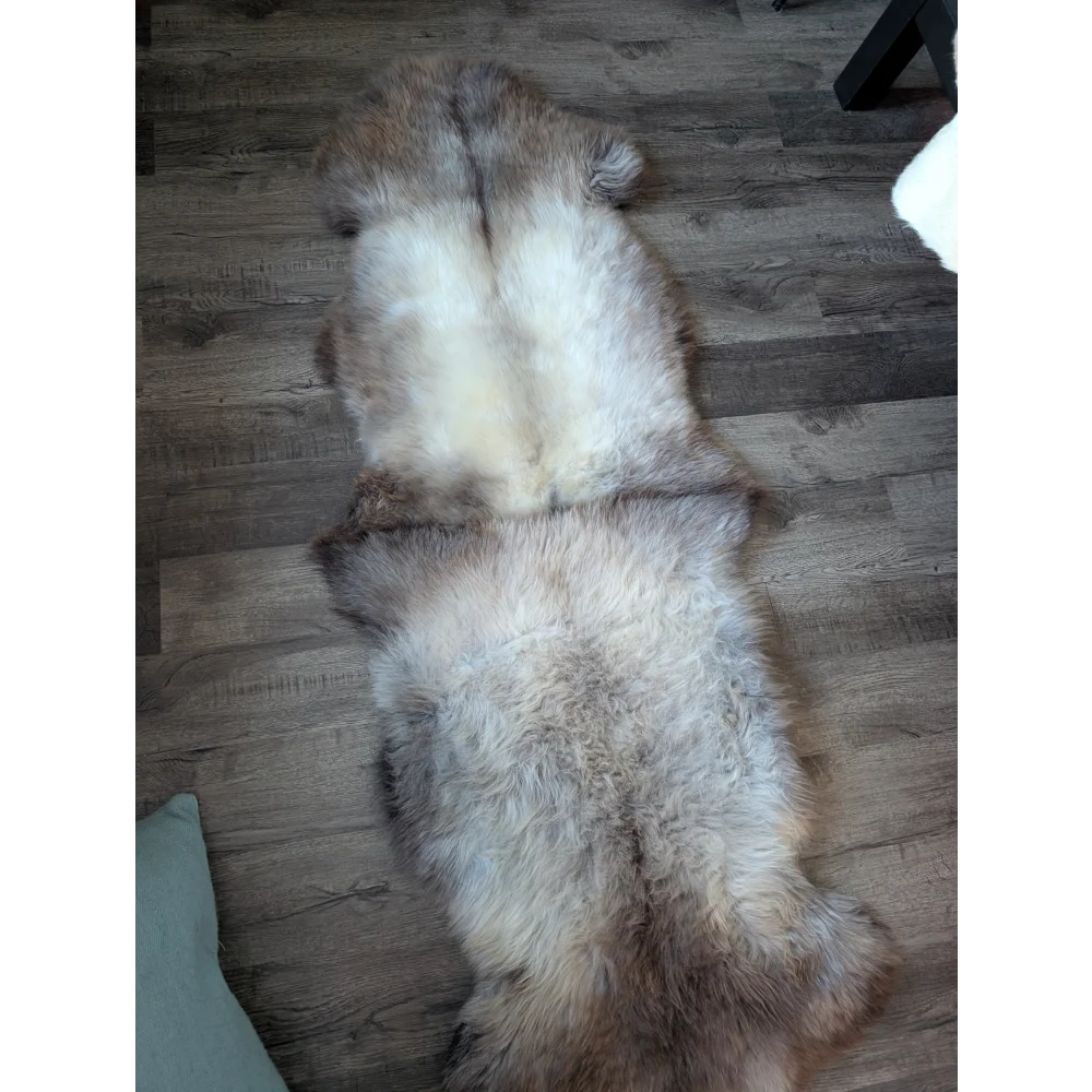 #91❤️❤️77" x 29" Double British Sheepskin Rug
