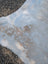 98 x 89 inch white and tan spotted large cowhide rug with unique characteristics and rustic charm natural fur texture