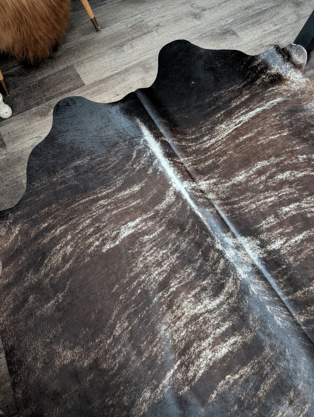 #5 Medium 72" x 77" Cowhide Rug
