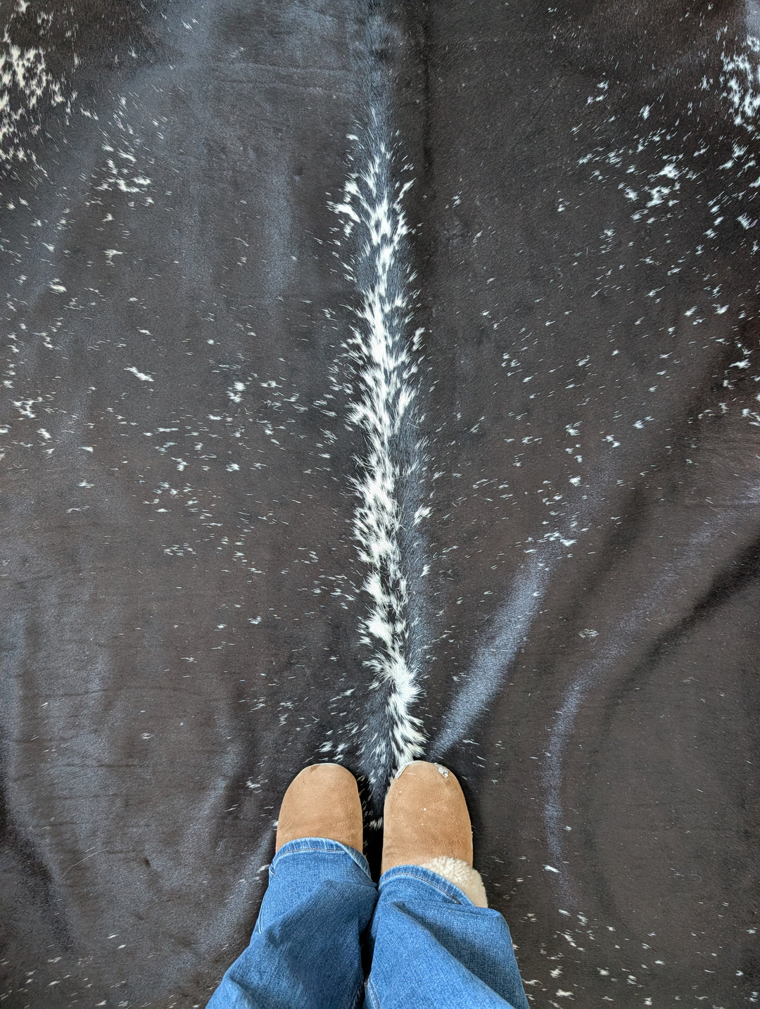 Salty#4 96" x 78" Extra Large Cowhide Rug