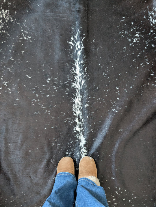 Salty#4 96" x 78" Extra Large Cowhide Rug