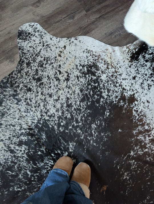 Salty#3 99" x 92" Extra Large Cowhide Rug