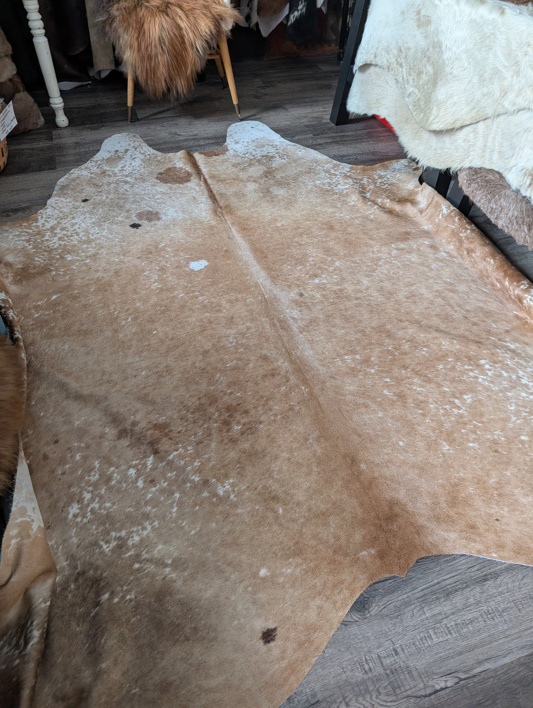 Salty#1 98" x 88" Extra Large Cowhide Rug