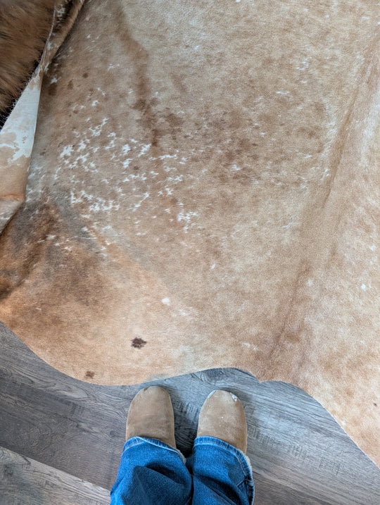 Salty#1 98" x 88" Extra Large Cowhide Rug