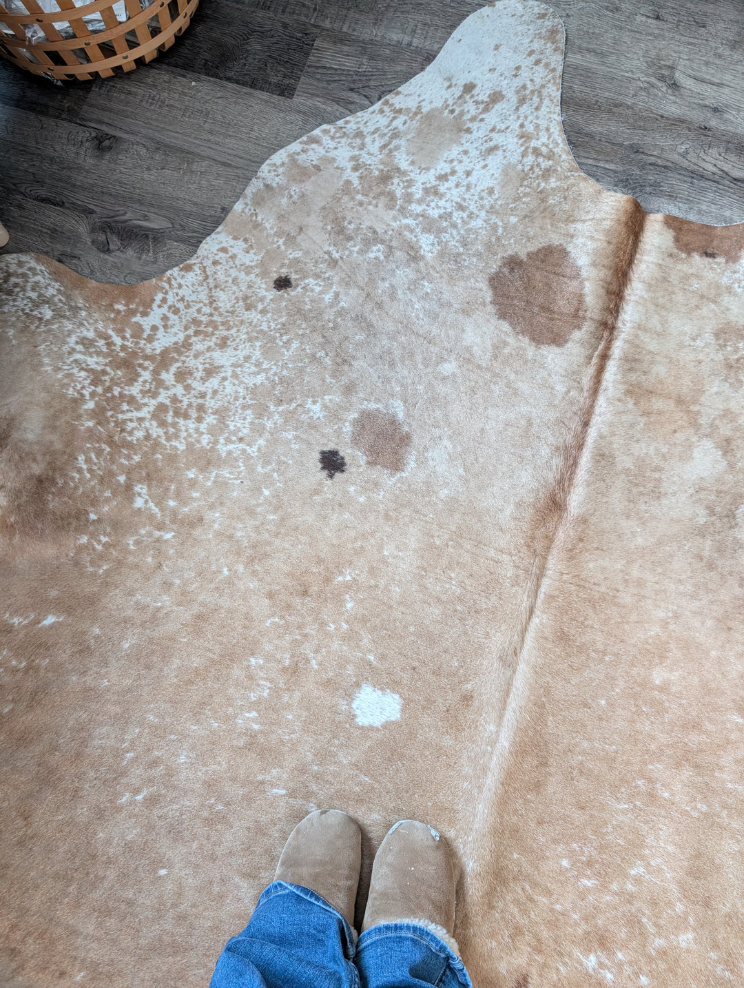 Salty#1 98" x 88" Extra Large Cowhide Rug