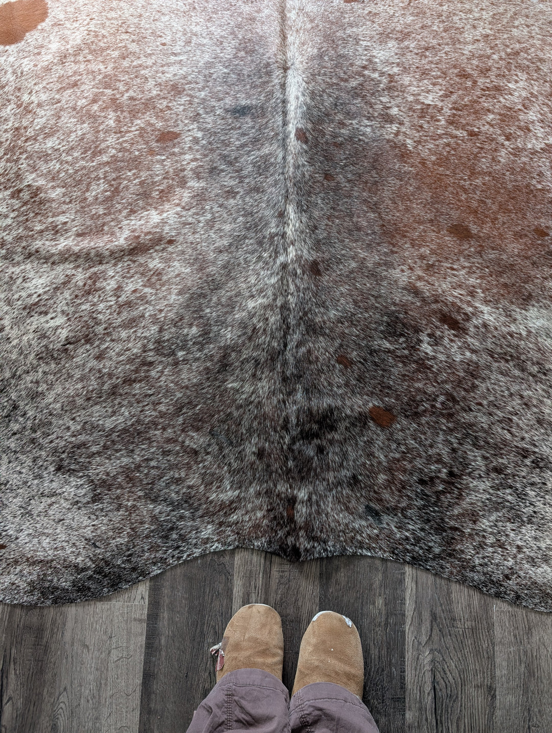 SALTY#10 ❤️91" X 87.5" Gorgeous Extra Large Cowhide