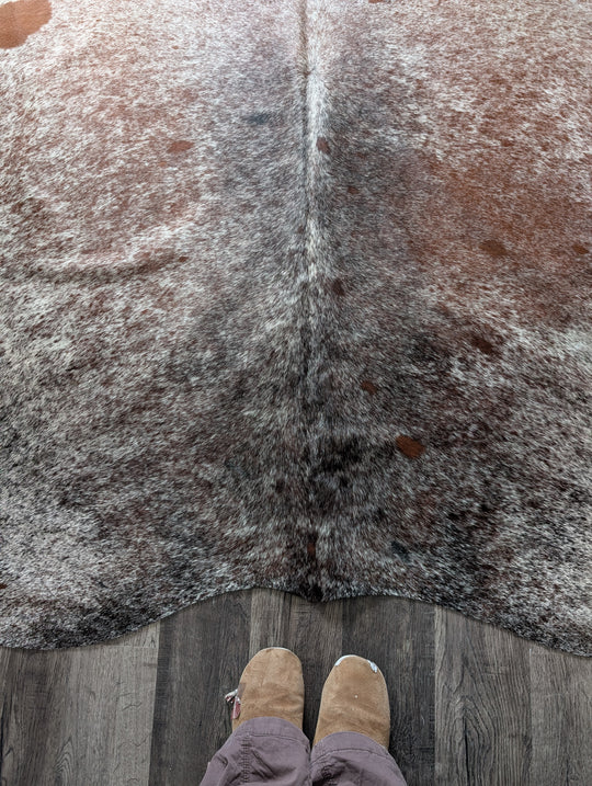 SALTY#10 ❤️91" X 87.5" Gorgeous Extra Large Cowhide