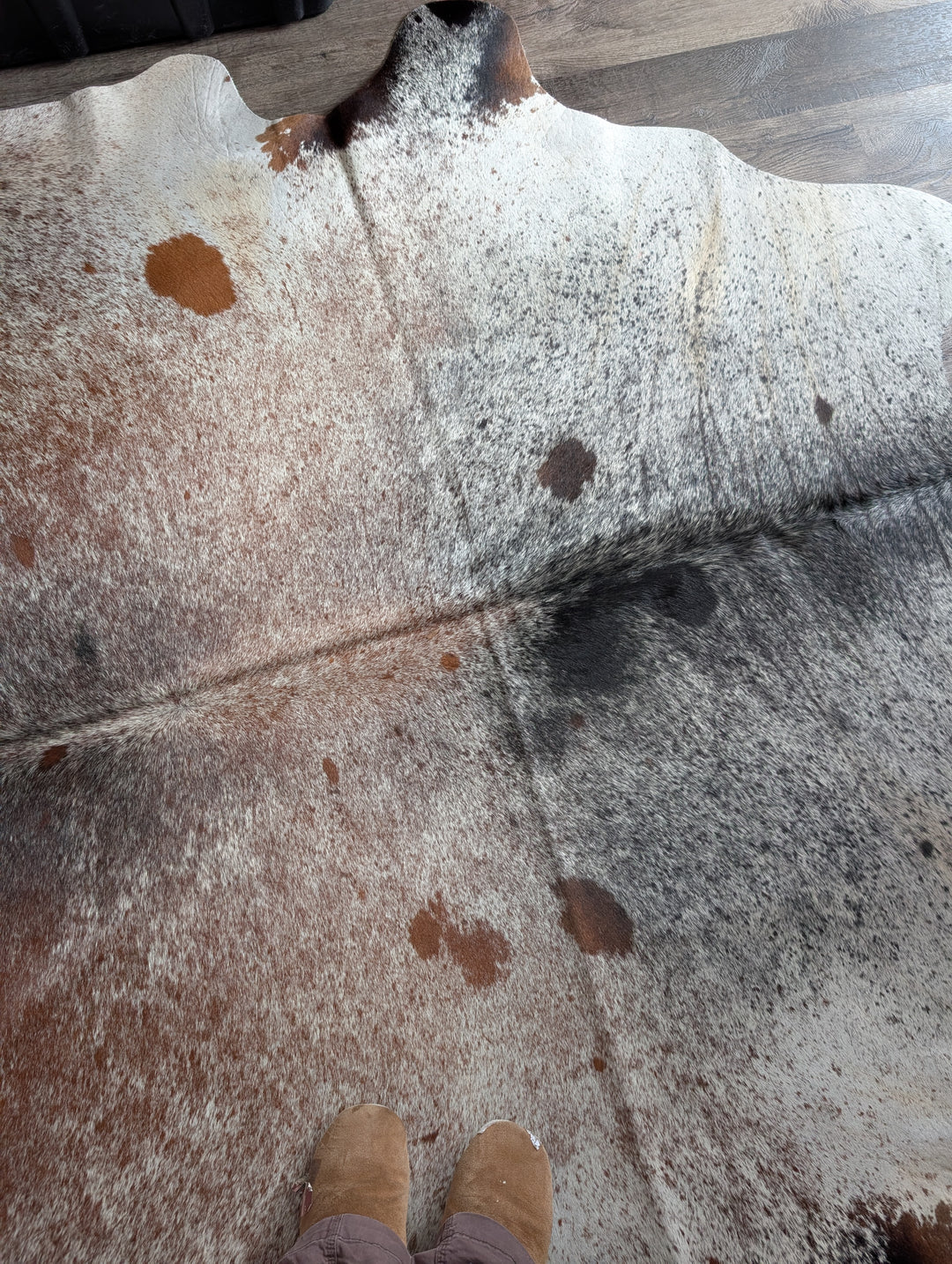 SALTY#10 ❤️91" X 87.5" Gorgeous Extra Large Cowhide