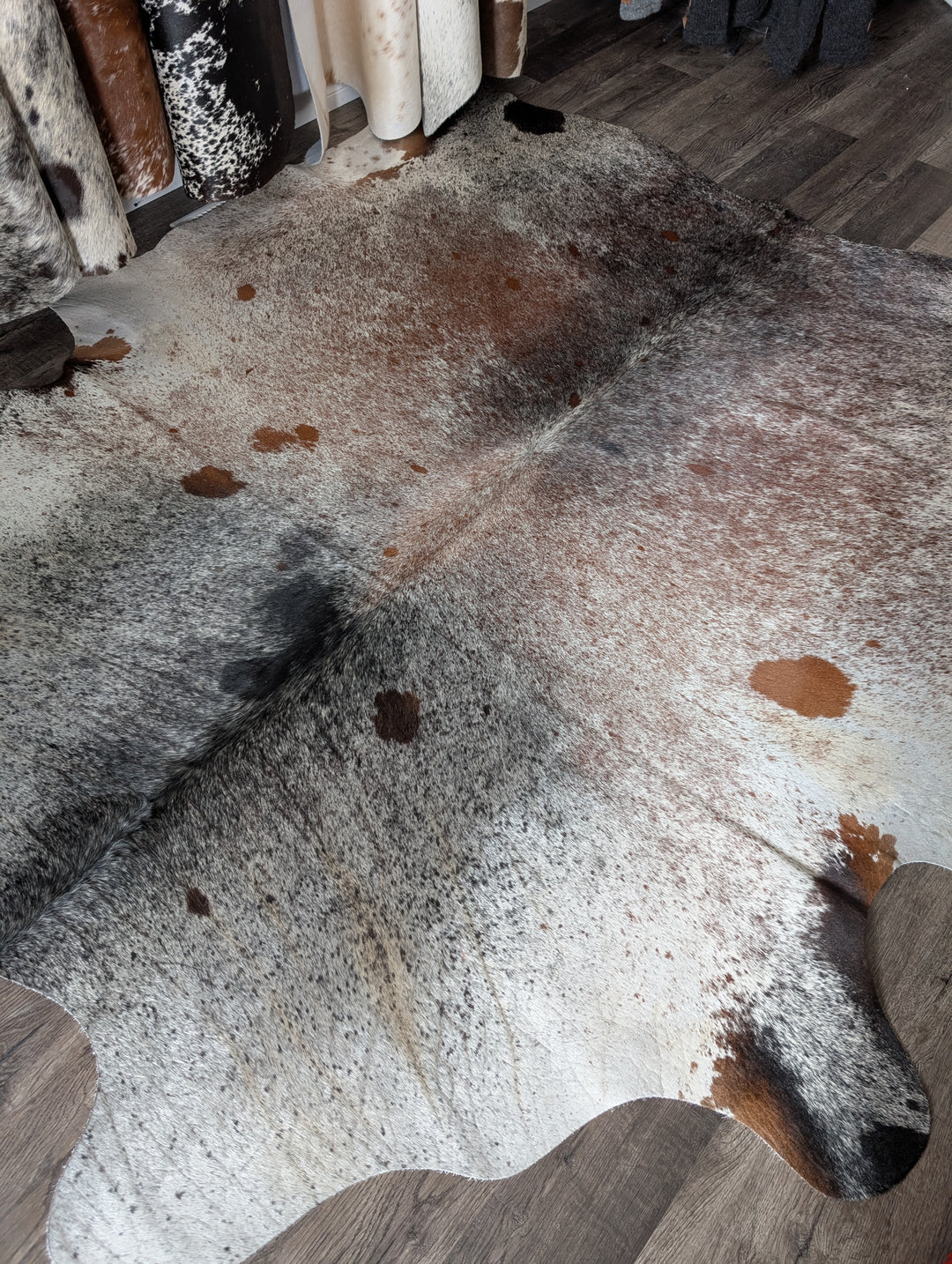 SALTY#10 ❤️91" X 87.5" Gorgeous Extra Large Cowhide