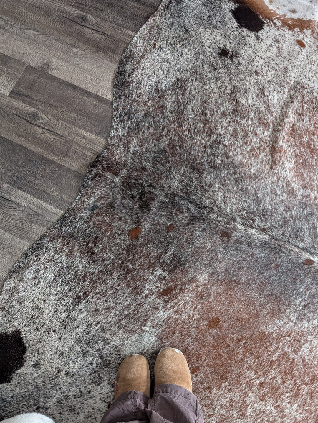 SALTY#10 ❤️91" X 87.5" Gorgeous Extra Large Cowhide