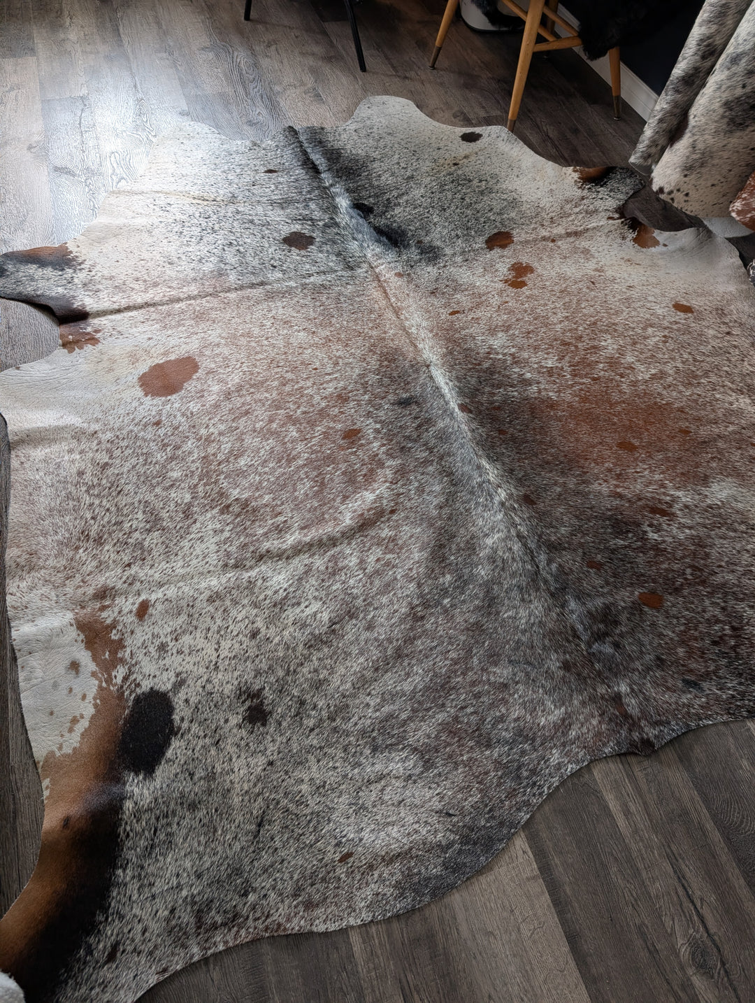 SALTY#10 ❤️91" X 87.5" Gorgeous Extra Large Cowhide