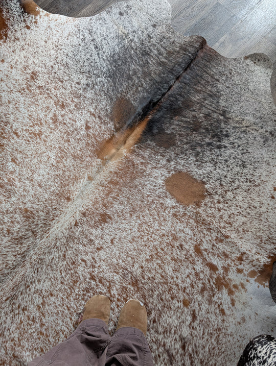 SALTY#11❤️91" x 85" Gorgeous Extra Large Cowhide