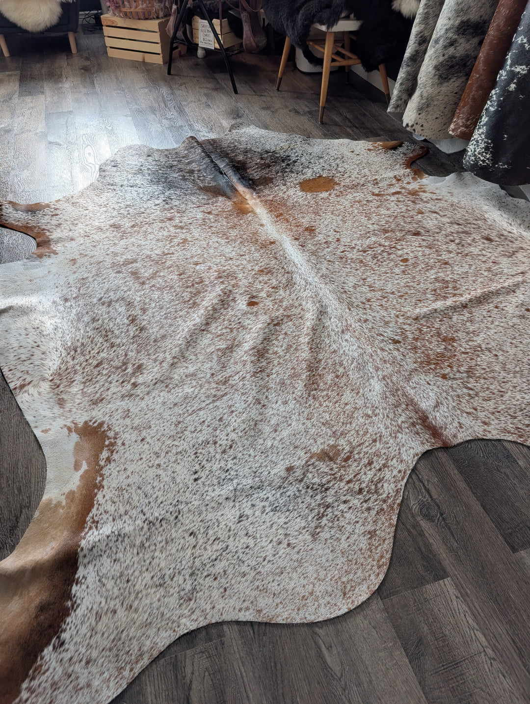 SALTY#11❤️91" x 85" Gorgeous Extra Large Cowhide